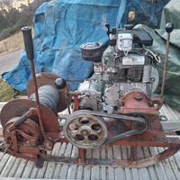 argano forestale con cambio 4 marce + retro 