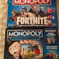 Set Monopoly Electonic Banking + Fortnite