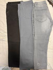 3 paia jeans uomo
