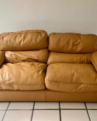 2 divani in pelle Frau anni ‘90 vintage