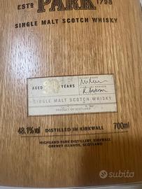 Bottiglia whisky Highland Park