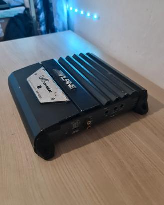 amplificatore mono Alpine mrp-m350 700w rms