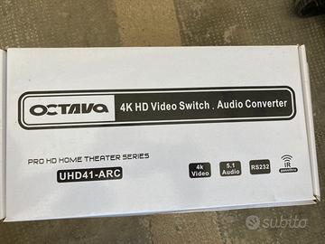 Switch HDMI 4x1 - 4K/UHD Octava HD41-ARC