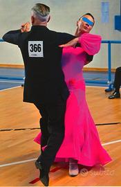 Abito da ballo fucsia