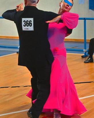 Abito da ballo fucsia