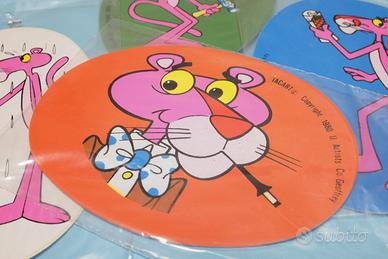 Adesivi vintage Pantera Rosa 1980 collezione