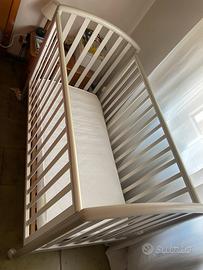 Letto pali con materasso