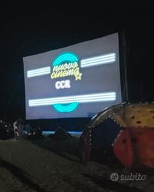 Maxi schermo gonfiabile cinematografico