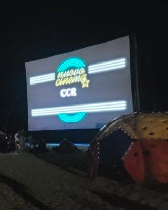 Maxi schermo gonfiabile cinematografico