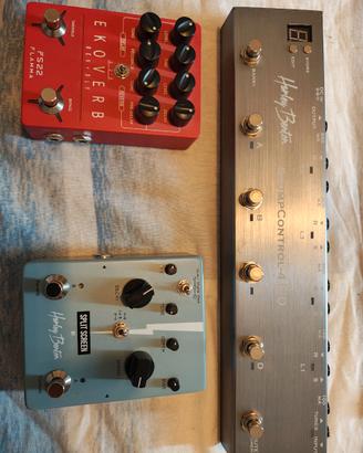 Pedaliera effetto chitarra.