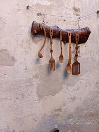 Portamestoli con mestoli