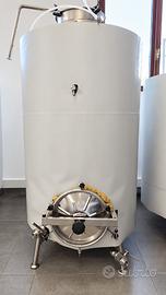 Serbatoi inox 304 refrigerati 1.200 L e 1.000 L