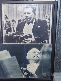Foto d'epoca con vetro e cornice in legno