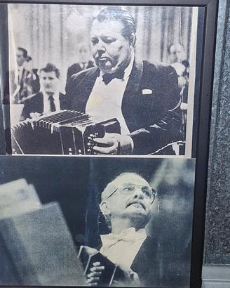 Foto d'epoca con vetro e cornice in legno