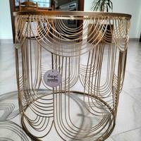 Tavolino da salotto (mai usato) - Base in cristall