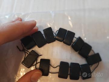 Elementi di braccialetto nero