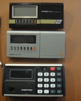 CASIO vintage MQ-200/MQ-1200/CM-602