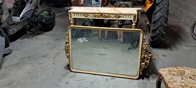 specchiera + consolle da collezione