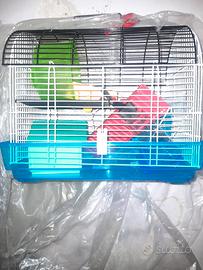 gabbia x criceti, nuova, mai usata 
