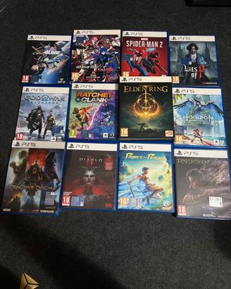 Vari giochi Playstation 5