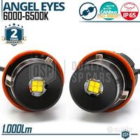 ANGEL EYES LED Per BMW SERIE 1 5 6 7 X3 X5 Bianche