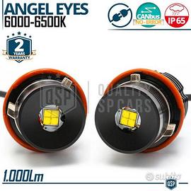 ANGEL EYES LED Per BMW SERIE 1 5 6 7 X3 X5 Bianche