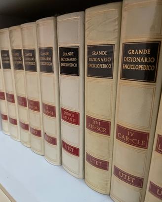 Grande Dizionario Enciclopedico UTET – 20 Volumi –