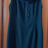 Vestito da cocktail blu scuro