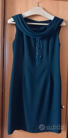 Vestito da cocktail blu scuro