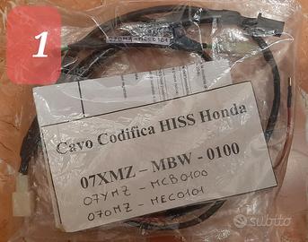 Cavi Codifica Chiavi Honda & Adesivi Originali