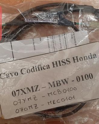 Cavi Codifica Chiavi Honda & Adesivi Originali