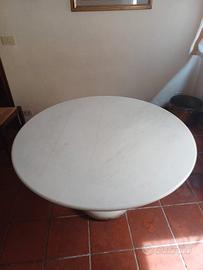 Tavolo Ettore Sottsass "loto rosso" Poltronova