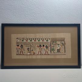 Riproduzione di papiro egiziano