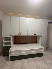 Cameretta con letto a ponte