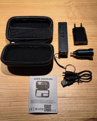 Power bank e USB auto