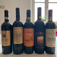 Gran selezione n.17 bottiglie vino rosso