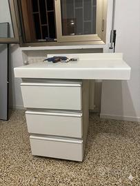 mobile cucina con cassettiera