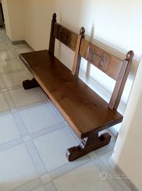 Panca artigianale di legno massello TARPAC