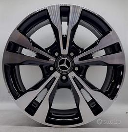 4 Cerchi da 18' in Lega - Mercedes Benz - A B Cla 