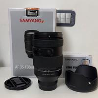 Samyang 35-150 f 2/2.8 x Sony + Lens Station