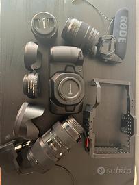 Blackmagic 4k + accessori (anche separati)