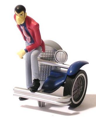 Modellino gashapon di Lupin 3