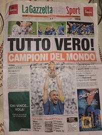 Gazzetta dello sport 10 luglio 2006
