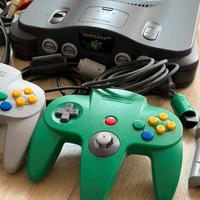 Nintendo 64 originale + 2 controller + 7 giochi
