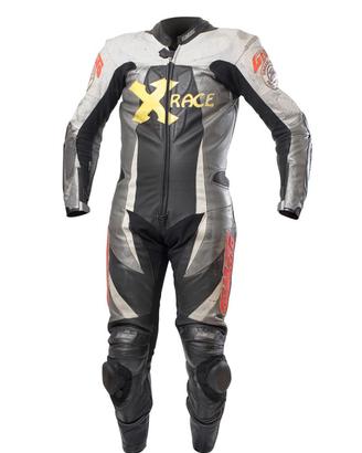 Tuta moto intera Gimoto tg.48 con graffi