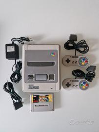 Console Super Nintendo SNES Versione Pal 