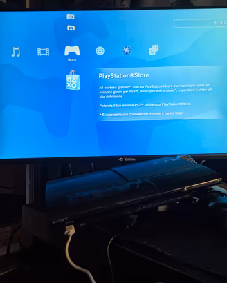 PS3 Super Slim 500 GB senza controller