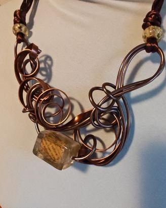 collana artigianale fashion