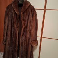Cappotto lungo visone 100% lavorazione intera