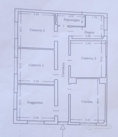 Appartamento con giardino